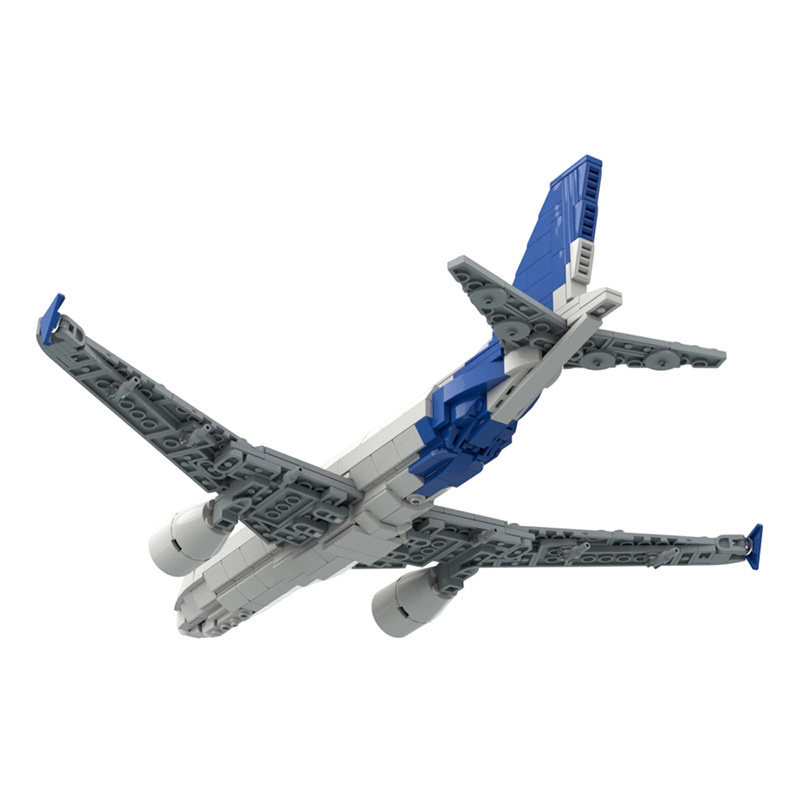 空中客车A318-100积木玩具礼物
