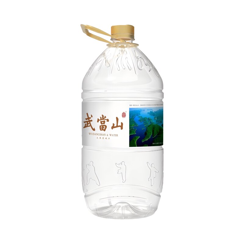 【送货上门】武当山天然弱碱水5.8L*4/箱泡茶煲汤煮饭专用大桶水