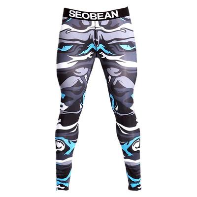 SEOBEAN希宾花纹运动超薄保暖裤