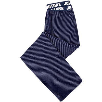 JuicyCouture橘滋条纹休闲裤