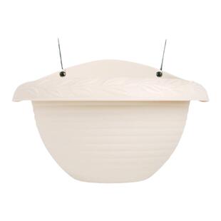 爱丽丝花盆壁挂墙面悬挂式半壁欧式半圆吊兰爱丽思塑料墙壁挂壁