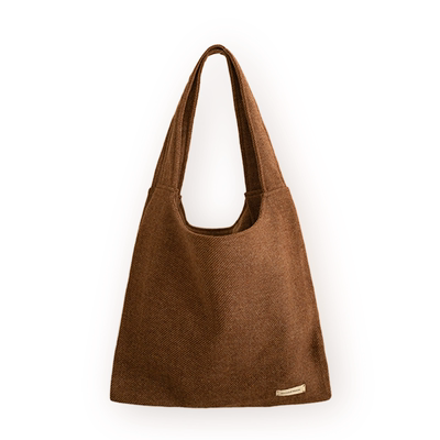 SecondMoon进口粗花呢百搭韩系羊毛时尚秋冬单肩包