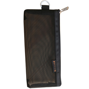 潮乐 透气丝网文件袋网格袋收纳袋考试袋透明拉链袋资料袋A4/A5/A6办公透明袋 学生文具多用途收纳袋批发笔袋