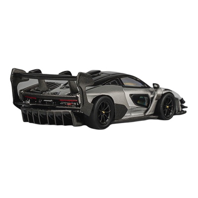 迈凯伦Mclaren 塞纳Senna GTR 银灰 CM 1:64 仿真合金汽车模型绿