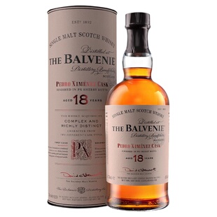Balvenie/百富18年PX雪梨桶700ML 单一麦芽苏格兰威士忌进口洋酒