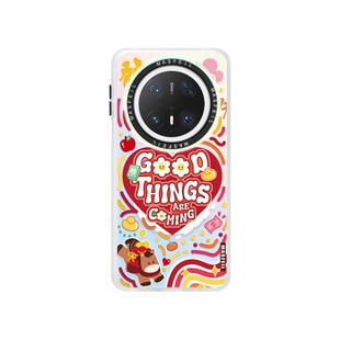 MASFEIL × 涂鸦小马适用华为Mate80Promax手机壳磁吸带支架mate60保护套新年红色可爱mt70por+新款高级全包