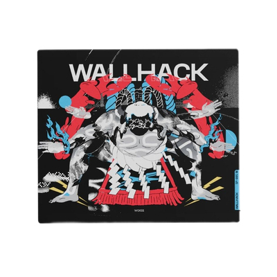 WALLHACKSP005WOK22玻璃鼠标垫