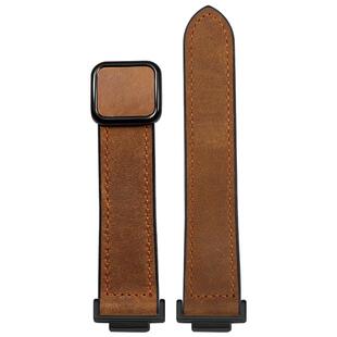 适配卡西欧小方块改装表带GM5600/GMW5000/DW5600复古真皮手表带