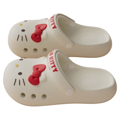 HelloKitty洞洞鞋防滑两穿夏季