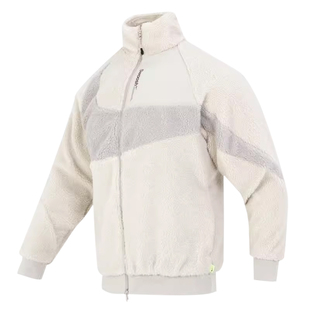 正品NIKE耐克男运动休闲羊羔绒立领保暖双面穿夹克外套FB1910-236