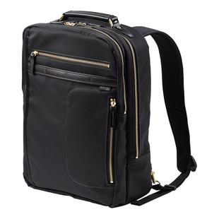 山业日本制电脑包男女双肩包商务时尚潮大容量休闲防震防泼水出勤