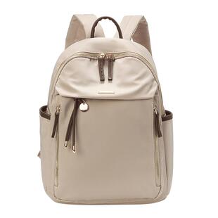 双肩包女2025新款时尚旅行轻便背包高中书包女生大学生电脑包女士