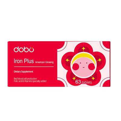 dobo花旗参铁元片剂气血同补