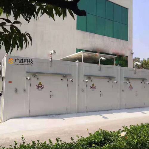 防爆仓库集装箱式危废间防火门危废暂存危化品储存间耐火防护