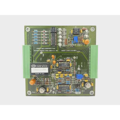 Ionex/HEI Corporation 320118 Wafer Orient Pre-Amp PCB Workin
