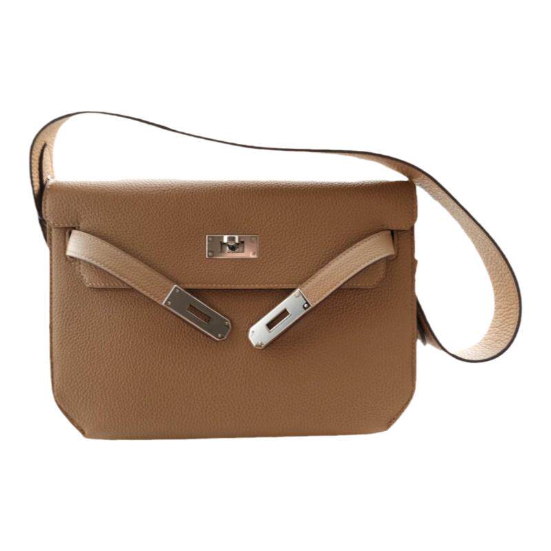 真皮凯莉包togo皮25手拿邮差包包小跳舞马鞍包腋下box凯丽信封包
