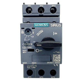 西门子电动机马达保护断路器3RV6011-1A/B/C/D/E/J/FA10 3RV6021