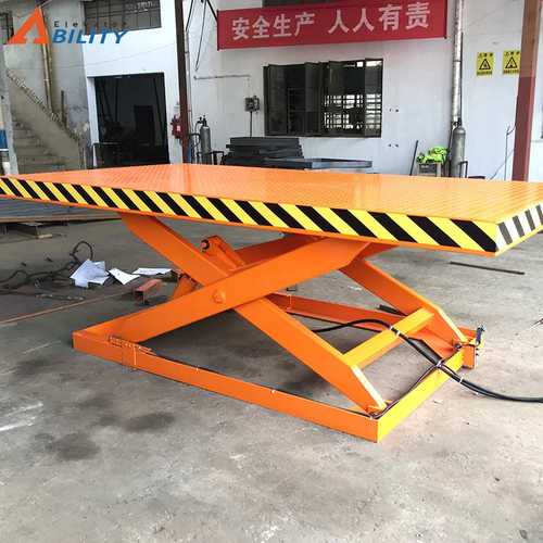 厂家现货固定剪叉式升降平台  装卸货小型电动液压升降平台工作台