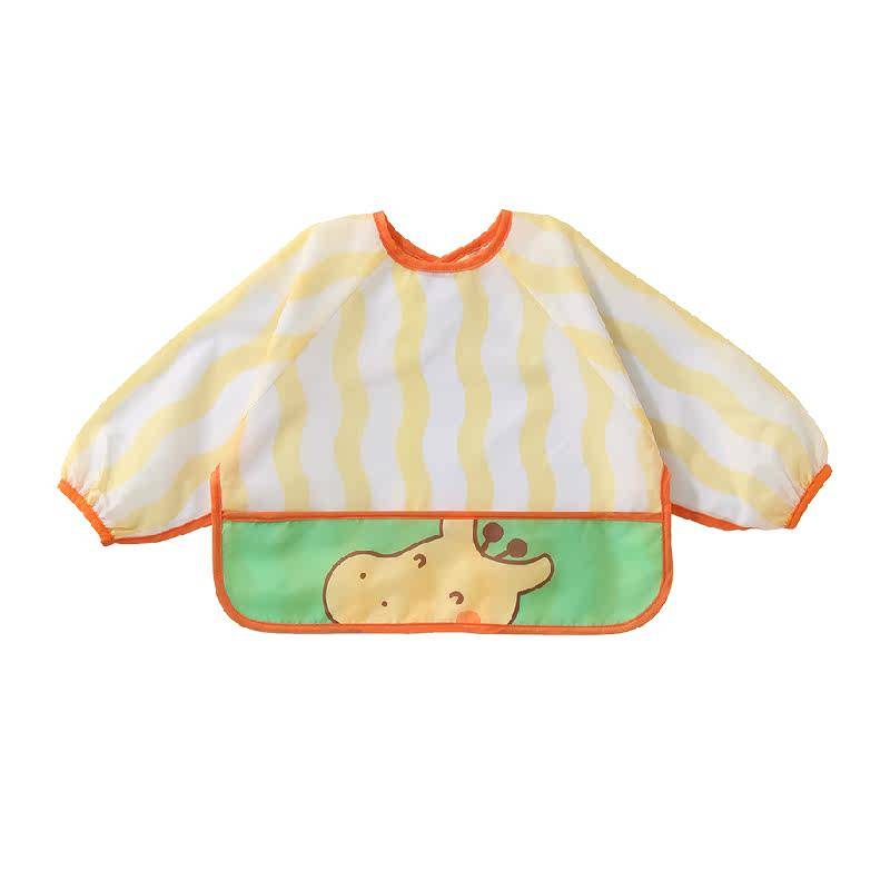 贝肽斯宝宝罩衣吃饭围兜