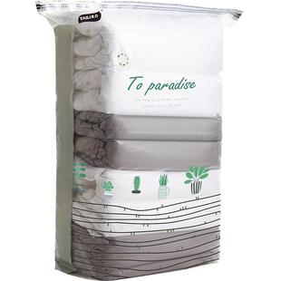 太力羽绒服旅行真空压缩袋收纳袋行李箱棉被子专用衣服免抽气