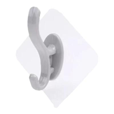 免打孔衣帽挂钩 壁挂式加大加厚门后挂钩浴室毛巾架挂衣钩衣帽架