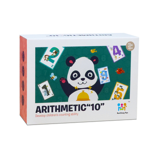 疯狂计10数感训练教具计十数学桌游儿童数字牌亲子互动算数游戏