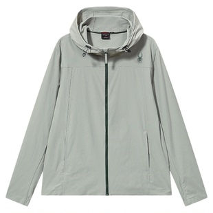 SPYDER蜘蛛春夏男子SKI LIFE休闲运动拉链连帽夹克外套24CS117M