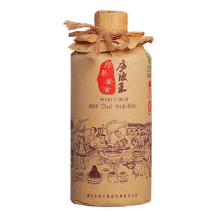 庐陵王 十堰房县黄酒瓶装洑汁 正宗糯米黄酒半甜型单瓶装酒匠