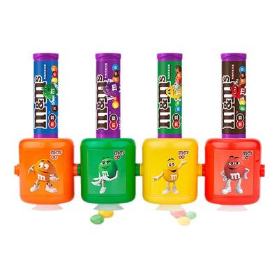 mm豆糖果机迷你豆机四色豆机30.6g*4巧克力豆m豆小零食送孩子