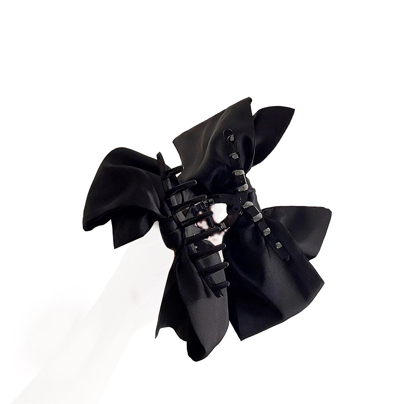 双面大蝴蝶结抓夹女发夹大号鲨鱼夹后脑勺夹子头饰在逃公主发饰