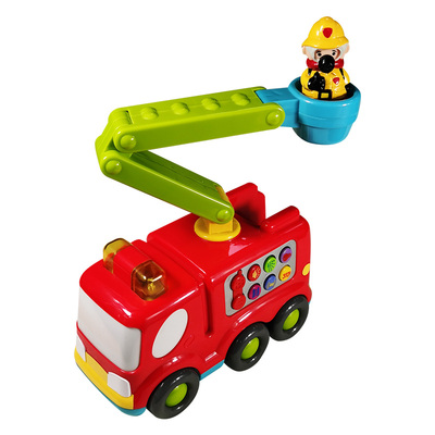 KTD消防车儿童玩具工程车救援车