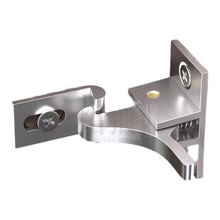 自动落锁门栓复古中式推拉平移门防盗门锁卡扣卫生间弹簧插销锁扣