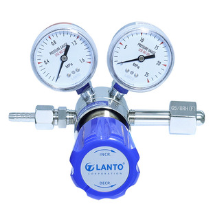 Lanto高精度单级减压阀铜阀氧气氮气氩气氢气空气氦气二氧减压器