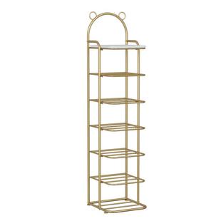 小熊入户简易鞋架小窄门口家用室内鞋架子多层拖鞋架子进门鞋柜