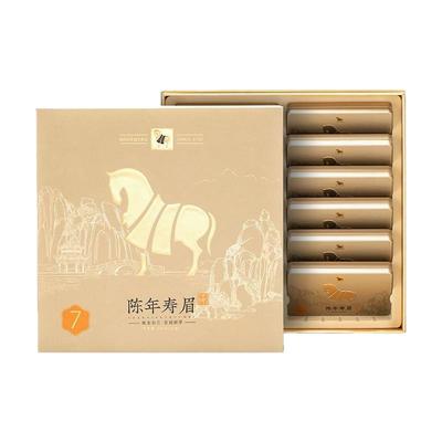 八马茶业福鼎白茶寿眉7年老白茶