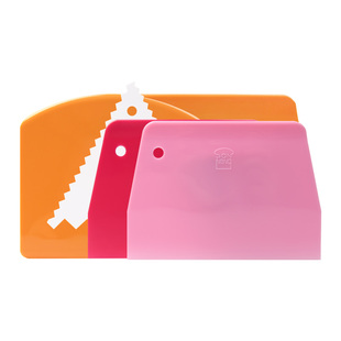 三能刮刀刮板月饼烘焙工具蛋糕奶油刮片切面刀硬质塑料刮刀SN4051