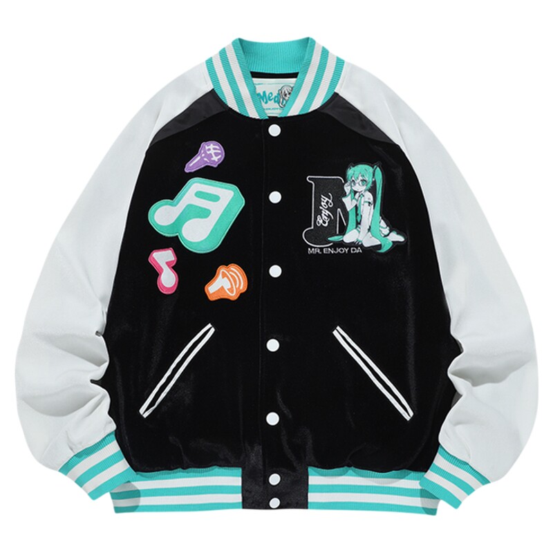 MEDM初音未来丝绒棒球服春秋