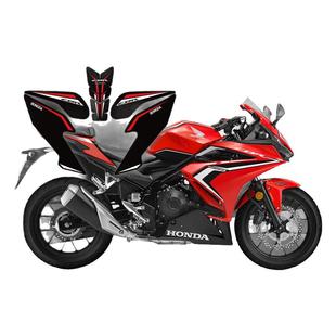 适用本田CBR400R油箱贴油箱两侧贴纸防滑装饰拉花版画改装配件