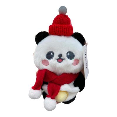 新年熊猫挂件正版爷爷毛绒公仔