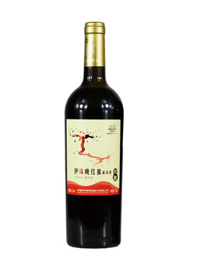 伊珠晚红红蜜葡萄酒新疆全汁红酒