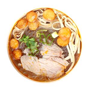 牛肉汤加肉方便粉丝冲泡食品