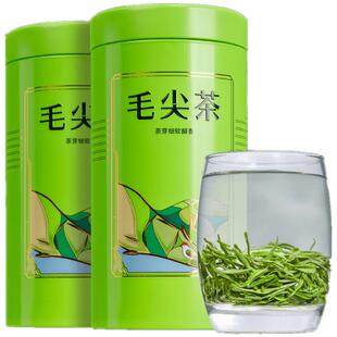 品芗毛尖茶叶新茶绿茶明前嫩芽叶浓香型散装高山日照充足250g罐装