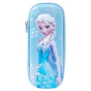 联众迪士尼学生笔袋文具盒冰雪奇缘艾莎公主女孩小学生文具袋2026新款一二年级儿童幼儿园女童铅笔盒女孩款