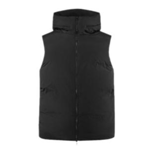 森马羽绒马甲男三防外套宽松连帽2025冬季新款叠穿无袖上衣纯色潮