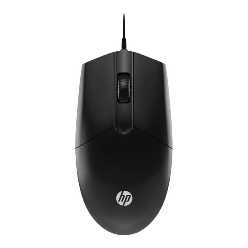 HP/惠普鼠标有线静音usb办公游戏通用笔记本电脑台式电竞家用