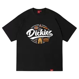 Dickies纯棉短袖t恤男2026新款夏宽松百搭迪克斯重磅美式上衣情侣