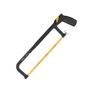 得力钢锯子家用小型手持木工工具铁锯条锯架锯弓切割金属园艺户外