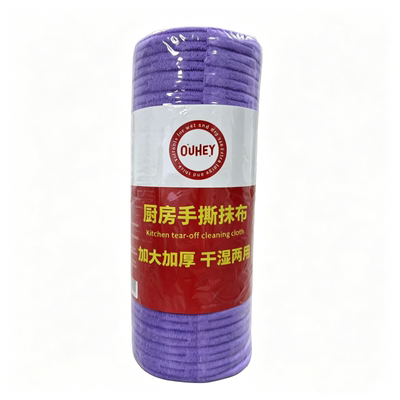 竹节绒周抛手撕抹布10A抗菌家用厨房清洁加厚吸水巾洗碗擦桌子