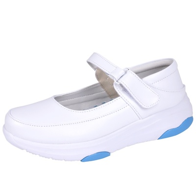 春秋透气防臭不累脚厚底护士鞋