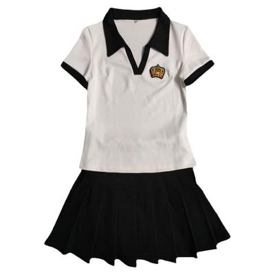 足浴足疗技师工作服女夏御风气质